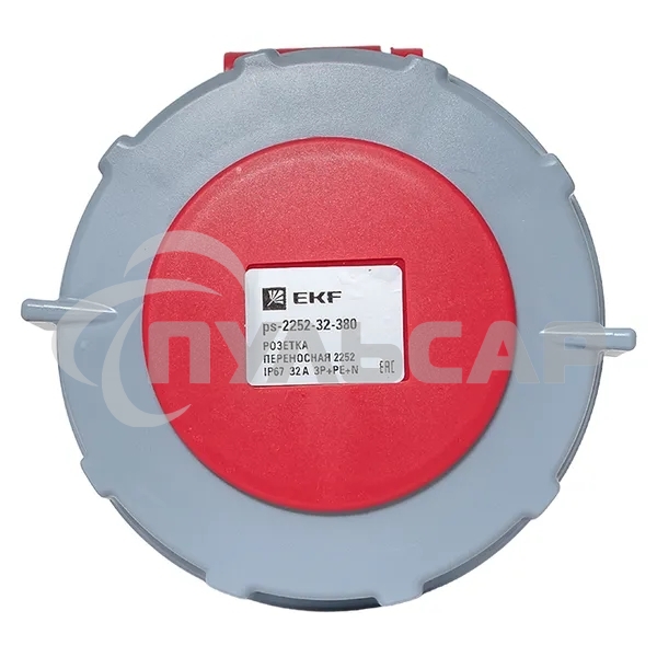 Розетка переносная EKF 2252 ps-2252-32-380 PROxima 3Р+РЕ+N 32А 380В IP67