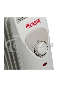 Обогреватель масляный Ресанта ОММ-7Н (7 секций) белый, 700 Вт, 10 м2, термостат 67/3/1
