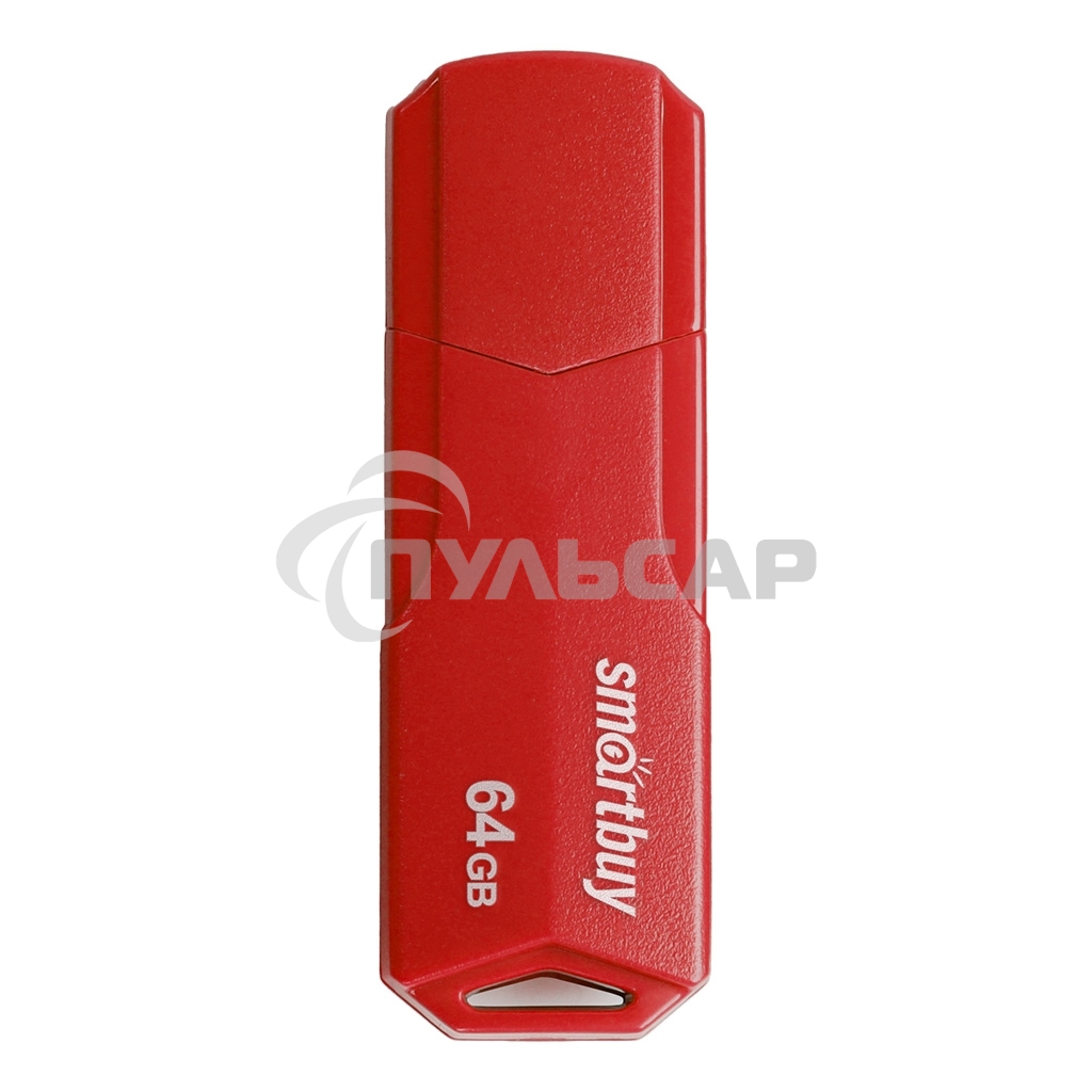 Флешка USB Smartbuy 64 Gb CLUE Red (SB64 GbCLU-R).  