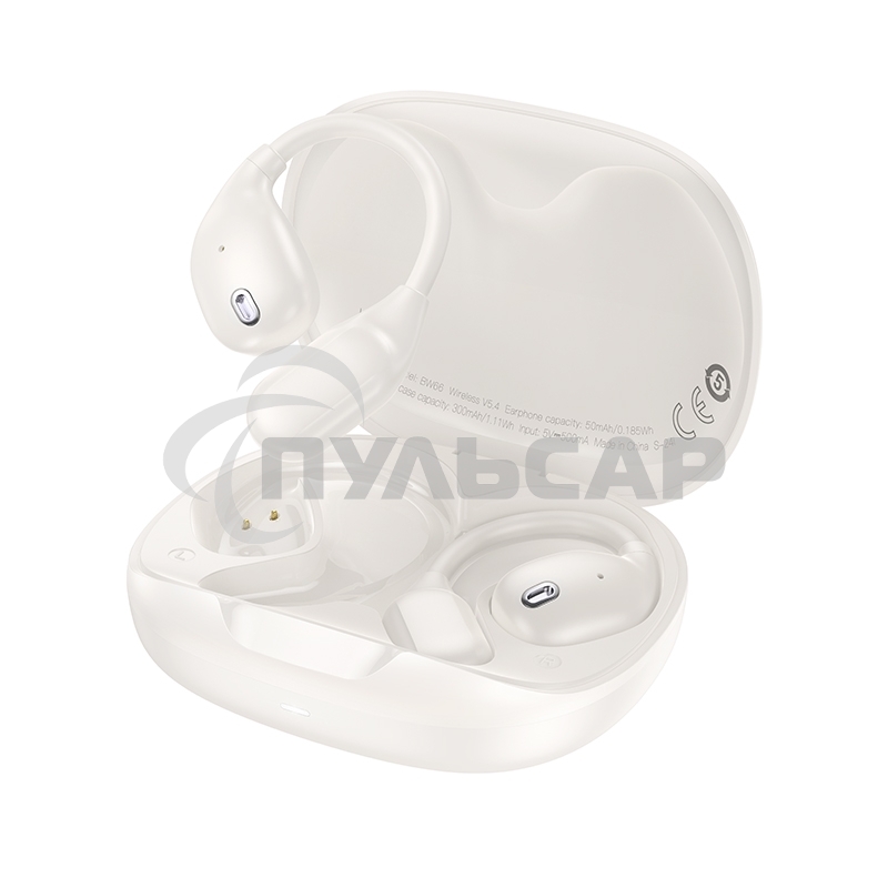Портативные наушники BOROFONE (6941991118913) BW66 Milky White