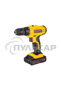 Дрель-шуруповерт Eurolux ДА-20/2Li, Аккумуляторная, 20В