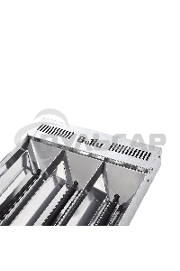 Обогреватель инфракрасный Ballu BIH-T2-4.5 серый, 4500 Вт, 45 м2