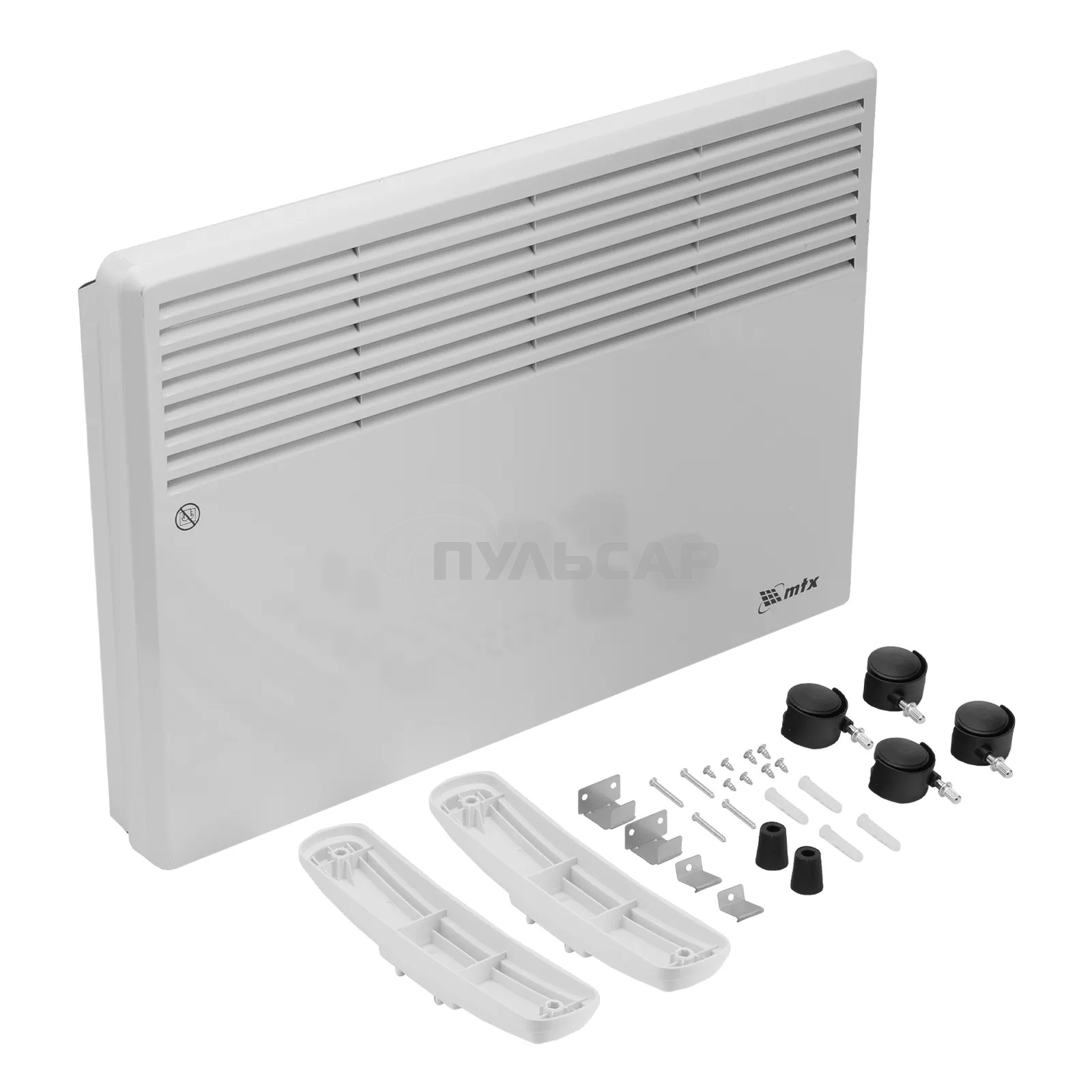 Конвектор MTX CH-1500, белый, 1500 Вт, 20 м2, термостат