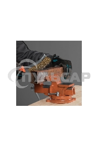 Тиски слесарные SPARTA 100мм поворотные с наковальней 186235