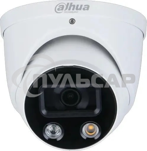 Камера видеонаблюдения IP Dahua DH-IPC-HDW3449HP-AS-PV-0360B-S5 3.6-3.6мм цв. корп.:белый/черный (DH-IPC-HDW3449HP-AS-PV-0360B)