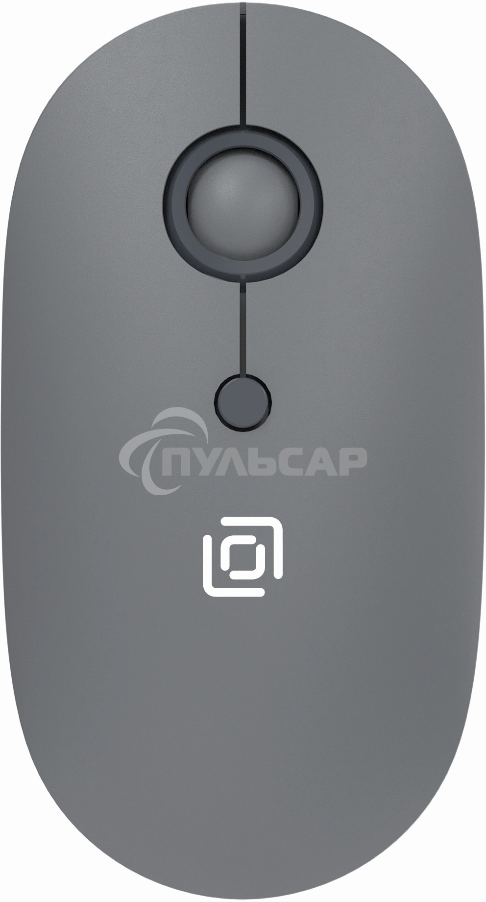 Мышь беспроводная Oklick 408MW графитовый, 1600 dpi, радиоканал, USB, кнопки - 4