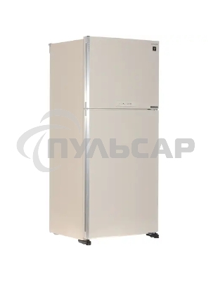 Холодильник Sharp SJ-XG55PMBE бежевый двухкамерный 394/162 л морозилка сверху