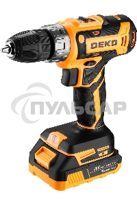 Дрель-шуруповерт Deko DKCD20FU-Li 063-4149, Аккумуляторная, 20В, Кейс