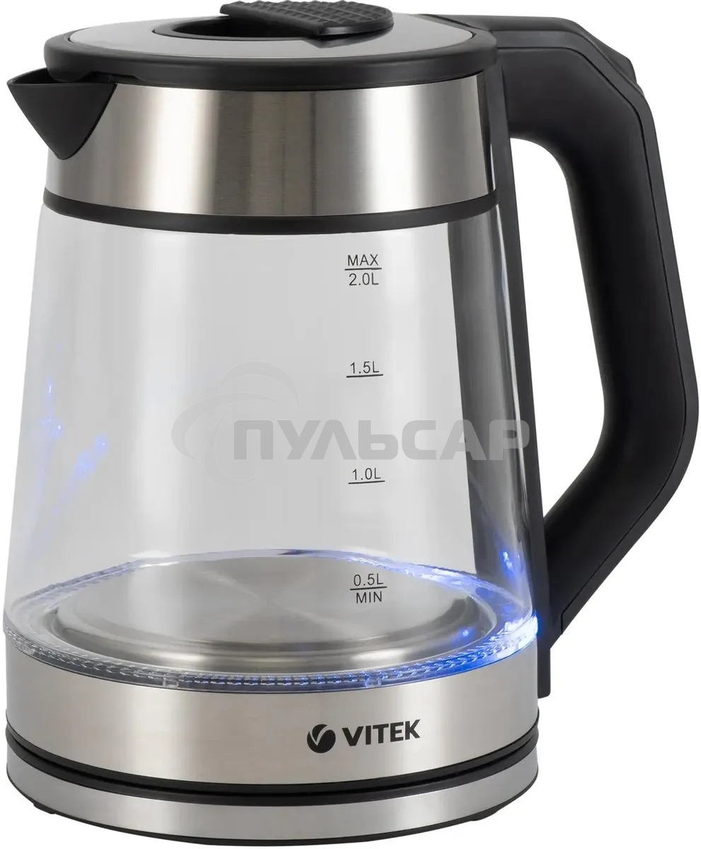 Чайник электрический Vitek VT-1176 черный 2200W 1.7л