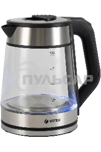 Чайник электрический Vitek VT-1176 черный 2200W 1.7л