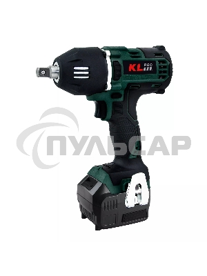 Профессиональный бесщеточный гайковерт аккумуляторный KLPRO KLSS18BH-20 (18В, Li-ion-2шт, 2.0А·ч, 400Нм, 2 скорости, подсветка,З/У,в кейсе)