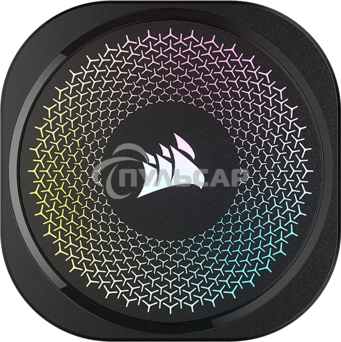 Система жидкостного охлаждения Corsair NAUTILUS 240 ARGB (240мм, черный, ARGB/ Fans: 2x120мм, 74.37CFM, 34dBA, 2100RPM/ S: 1851, 1700, AM5, AM4)