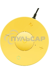 Умная колонка Sber SberBoom Mini SBDV-00095Y, 5Вт, с голосовым ассистентом Салют, желтый