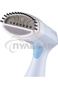 Отпариватель ручной Hyundai H-HS03008 1500Вт белый/голубой