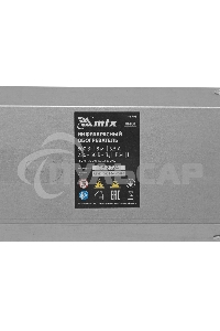 Обогреватель инфракрасный MTX IH-800, серебристый, 800 Вт, 8 м2, кабель с вилкой 1,8 м