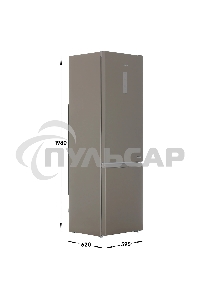 Холодильник Hotpoint HT 7201I BZ O3 бронзовый двухкамерный 239/83л морозилка снизу, No Frost