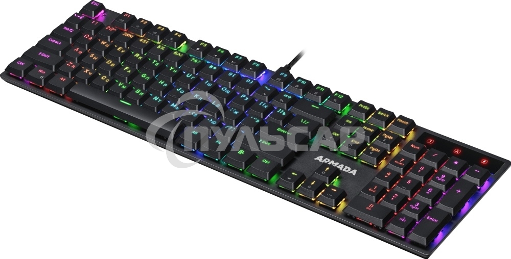 Клавиатура проводная механическая Defender Armada GK-004 RU