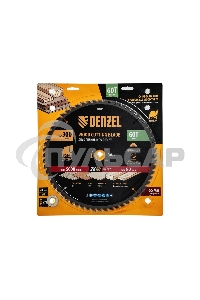 Пильный диск по дереву Denzel ф300 х 30 мм, 60 зубьев 733657