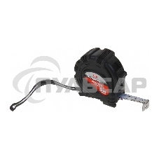 Рулетка Matrix 5мх19мм обрезиненный корпус, черный