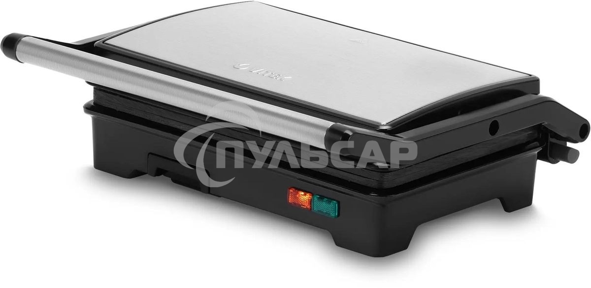 Гриль-пресс Vitek VT-2639 черный/серебристый 750 Вт