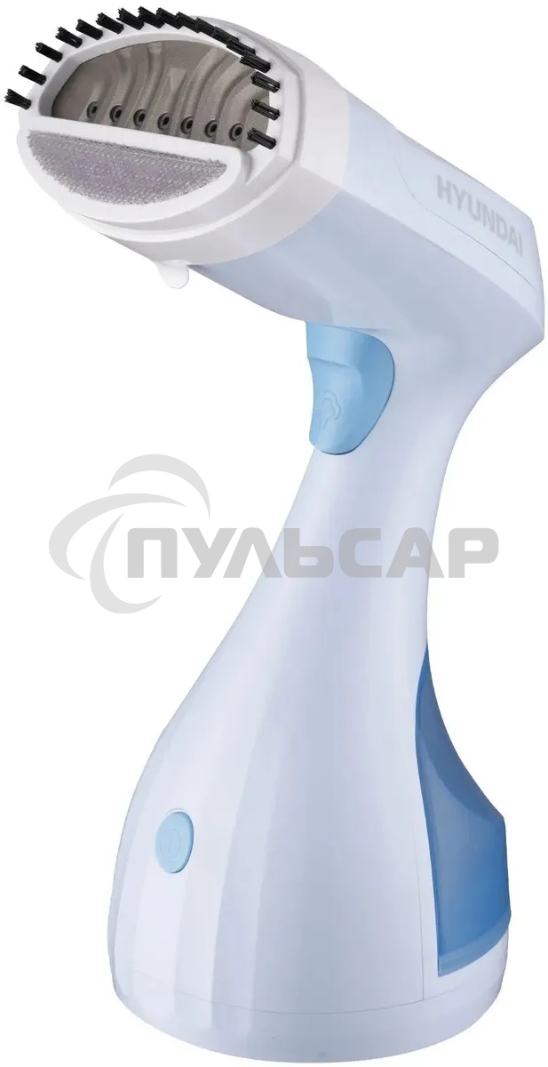 Отпариватель ручной Hyundai H-HS03008 1500Вт белый/голубой