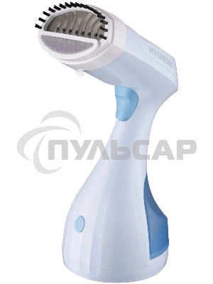 Отпариватель ручной Hyundai H-HS03008 1500Вт белый/голубой