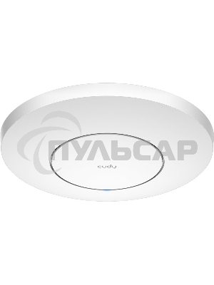 Точка доступа CUDY AC1200 Dual Band Gigabit Ceiling Mount Access Point, MT7621DAN+MT7613B+MT7603E, 867Mbps at 5GHz + 300Mbps at 2.4GHz, 1 x GbE RJ45 Port, Support 12V DC or 802.3af PoE or Passive PoE, Internal Antennas, 48V passive PoE adapter included, C