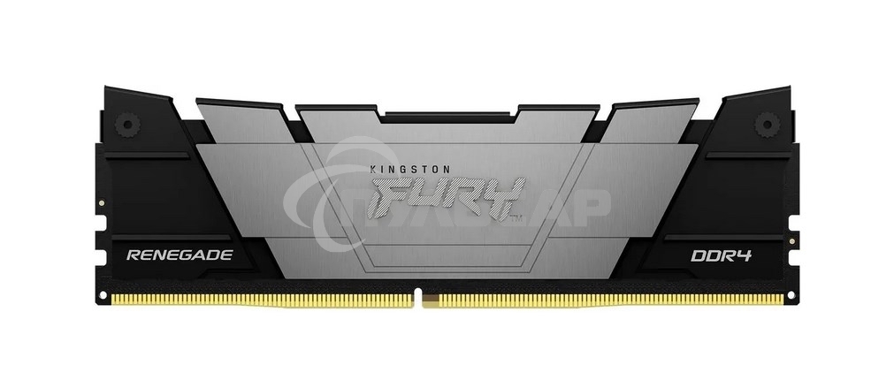 Оперативная память Kingston Fury Renegade Black, DDR4, 8Gb (1x8Gb), 3600MHz, CL16, DIMM, с радиатором, черный
