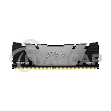 Оперативная память Kingston Fury Renegade Black, DDR4, 8Gb (1x8Gb), 3600MHz, CL16, DIMM, с радиатором, черный