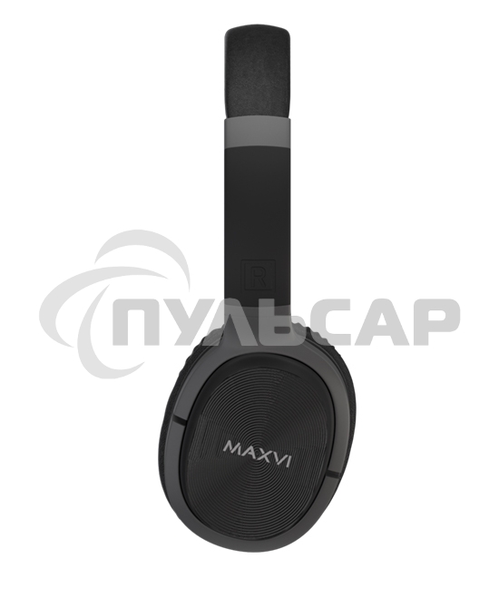 Беспроводные полноразмерные наушники Maxvi MHF-203BT черные, Bluetooth 5.3\FM\MP3\300мАч\микрофон
