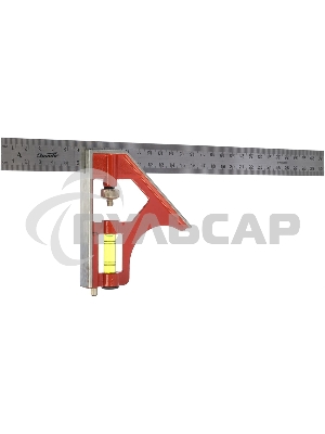 Угольник, 300 мм, металлический, комбинированный Sparta