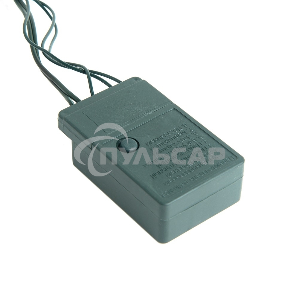 Гирлянда светод. рисовая Funray RL-110WW, 10м, 100LED, тепл.белый, темно-зел. шнур 0,7м, контроллер,