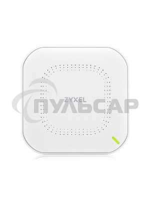 Точка доступа Zyxel NebulaFlex NWA50AX PRO, WiFi 6, 802.11a/b/g/n/ac/ax (2,4 и 5 ГГц), MU-MIMO, антенны 3x3, до 575+2400 Мбит/с, 1xLAN 2.5GE, PoE, без поддержки Captive portal и WPA-Enterprise, защита от 4G/5G, БП в комплекте