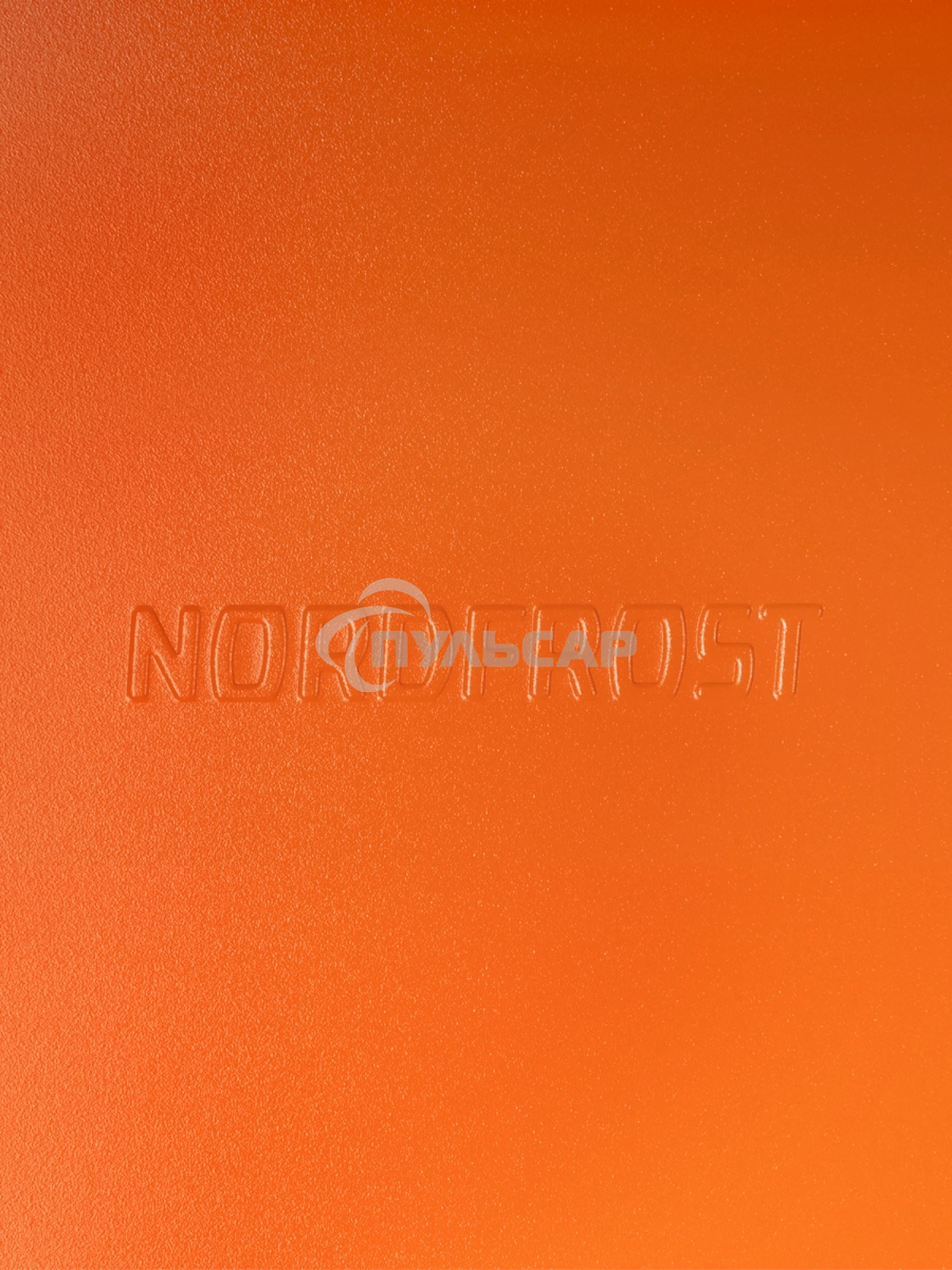 Холодильник Nordfrost ORANGE NR 402 OR оранжевый однокамерный 49/11 морозилка сверху