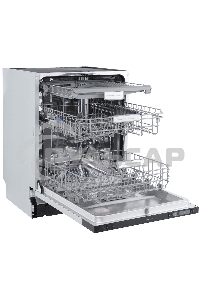 Встраиваемая посудомоечная машина Zigmund & Shtain DW 302.6, черный, 59.8 см, 14 компл., 44 дБ, класс A+++