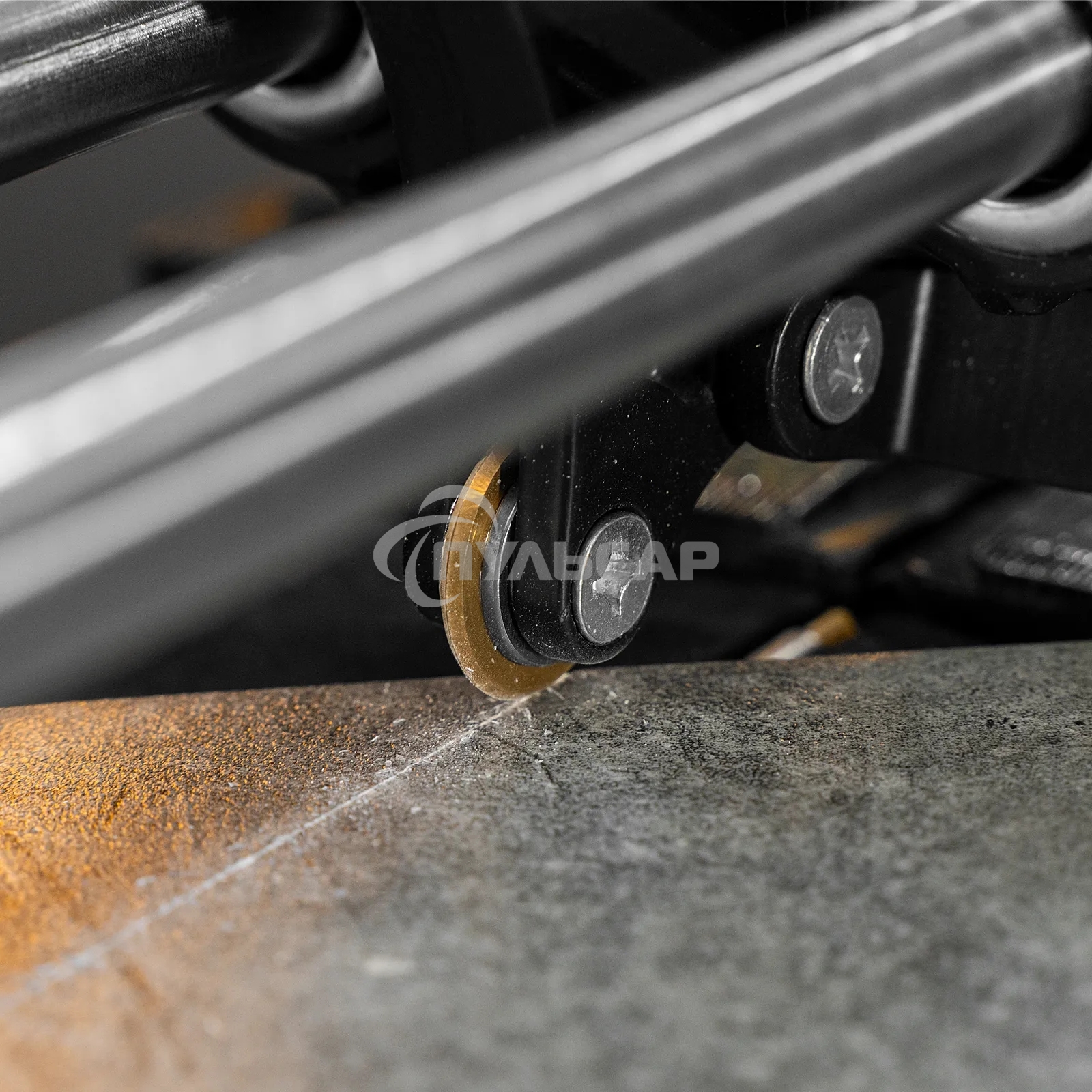 Ролик режущий с подшипником для плиткореза Denzel 22х6х6мм, TiN