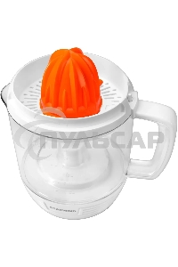 Соковыжималка цитрусовая Starwind SJ 1241 30Вт рез.сок.:1200мл. белый/прозрачный