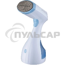 Отпариватель ручной Hyundai H-HS03008 1500Вт белый/голубой