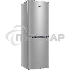 Холодильник Atlant ХМ 6619-189 серебристый двухкамерный 205/119л морозилка снизу