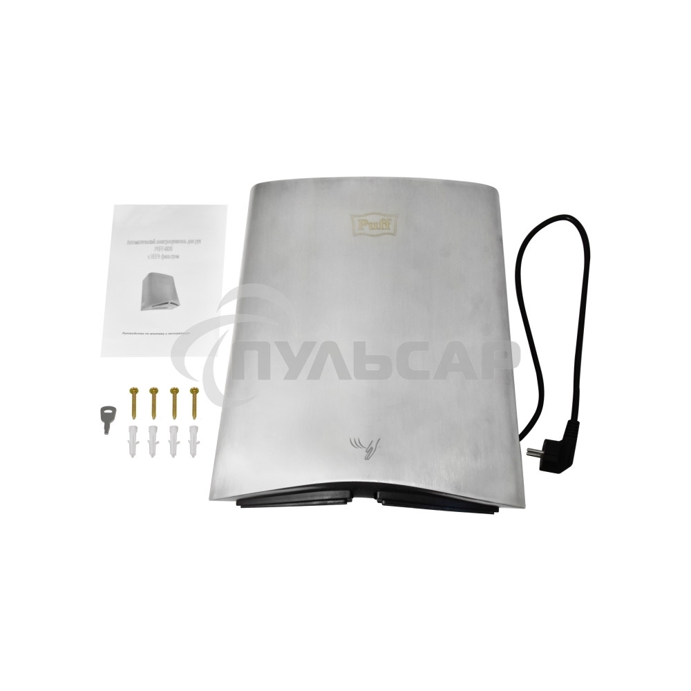 Сушилка для рук Puff 8835 2000Вт хром