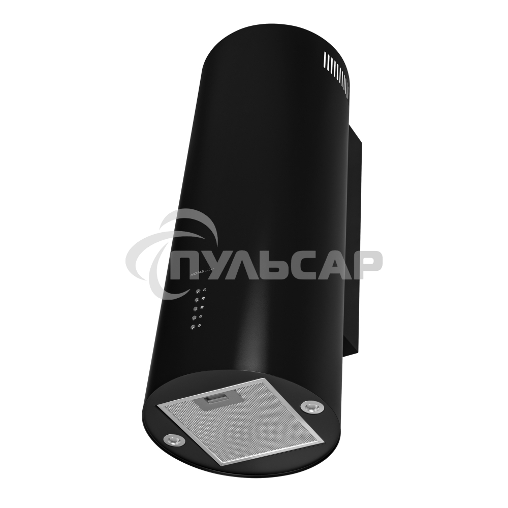 Вытяжка пристенная HOMSair ART 1050WL 35 черный, 35 см, 1050 куб. м/ч, 63 дБ