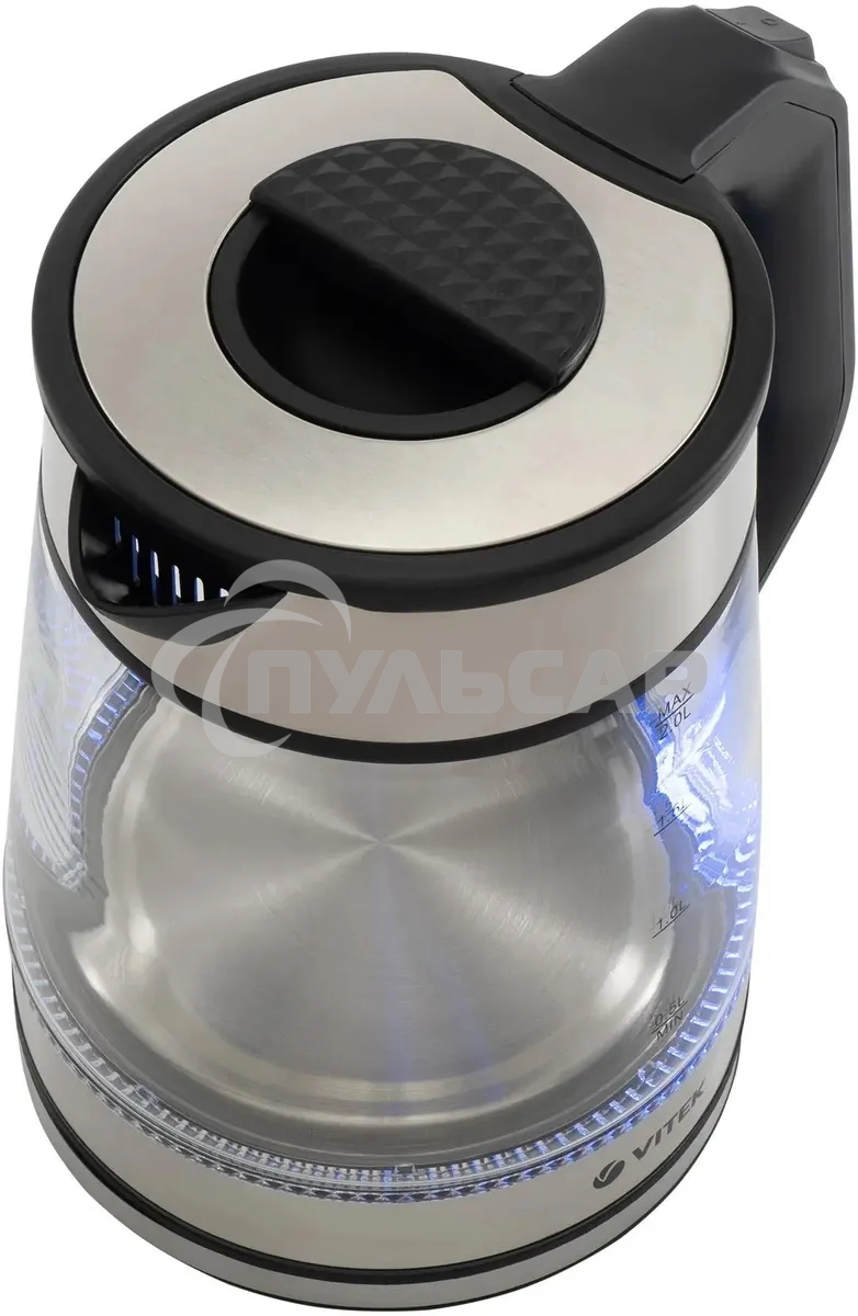 Чайник электрический Vitek VT-1176 черный 2200W 1.7л