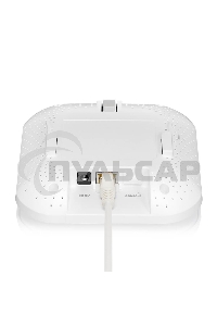 Точка доступа Zyxel NebulaFlex NWA50AX PRO, WiFi 6, 802.11a/b/g/n/ac/ax (2,4 и 5 ГГц), MU-MIMO, антенны 3x3, до 575+2400 Мбит/с, 1xLAN 2.5GE, PoE, без поддержки Captive portal и WPA-Enterprise, защита от 4G/5G, БП в комплекте