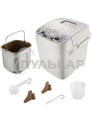 Хлебопечь Redmond RBM-1912 450Вт, белый