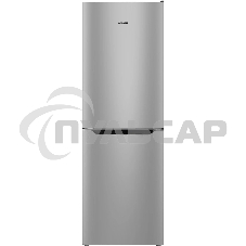 Холодильник Atlant ХМ 6619-189 серебристый двухкамерный 205/119л морозилка снизу