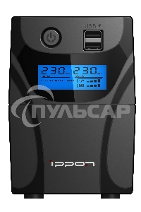 Источник бесперебойного питания Ippon Back Power Pro II 800 480Вт 800ВА черный