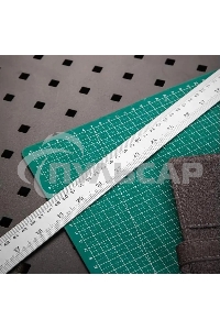 Линейка стальная Deli DL8100Y 1000мм нержавеющая сталь