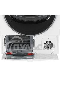 Сушильная машина Hotpoint TDSH 75 W белый, 7 кг, сушка - тепловой насос, программ - 15, 59.7 x 84.6 x 54.3 см