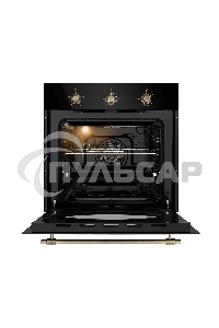 Шкаф духовой газоэлектрический Maunfeld EOGC604RBG.MT Slim