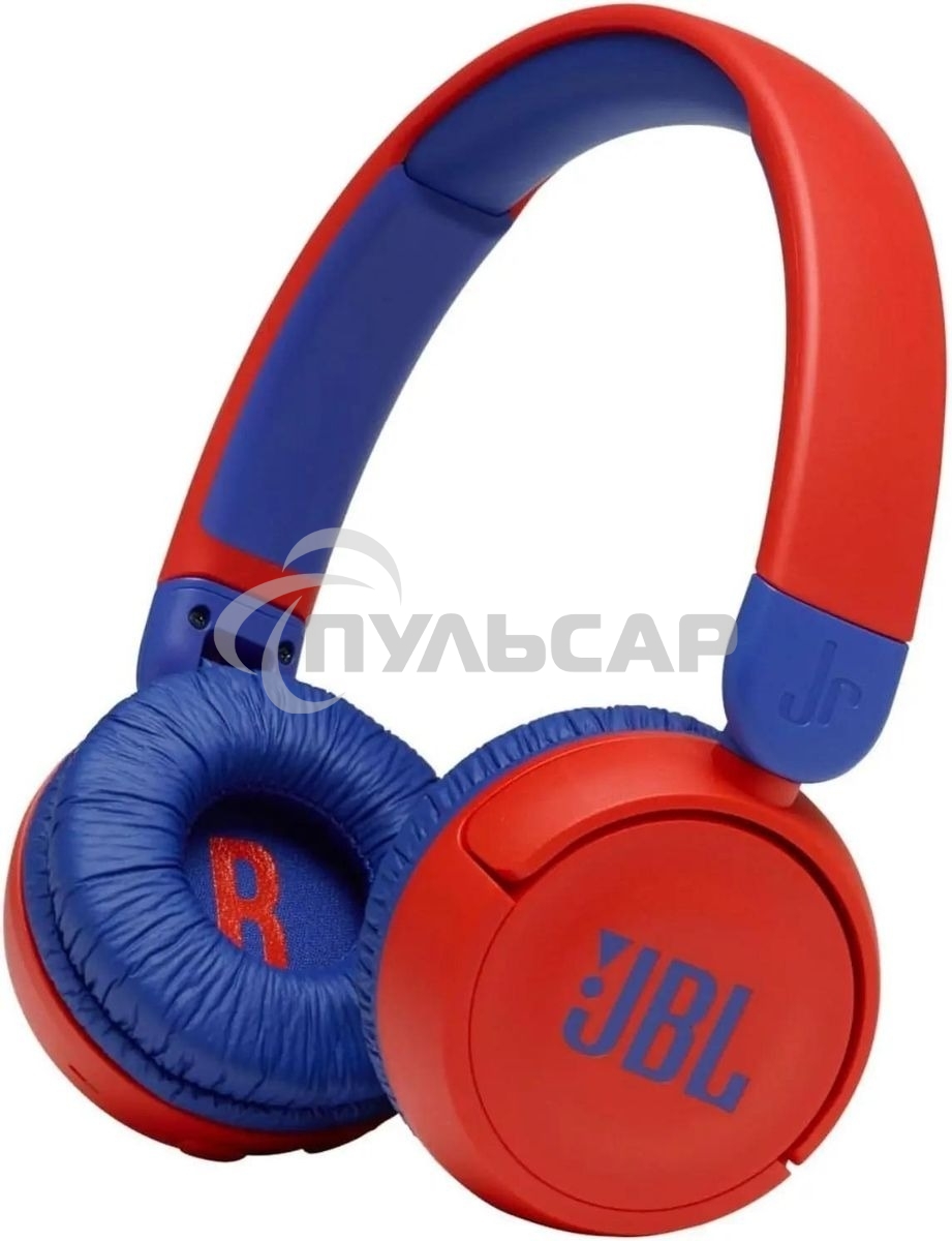 Наушники детские JBL JR 310BT (накладные), красный